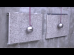 Impacttest van Joaboa Tech Thin Stone Surface Decorative & Energy-saving Integrated Cladding System