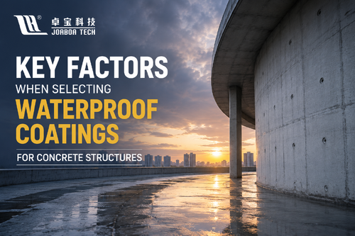 Latest company news aboutSelectie van waterdichte coatings voor betonnen constructies: Belangrijke prestatiefactoren voor langdurige bescherming